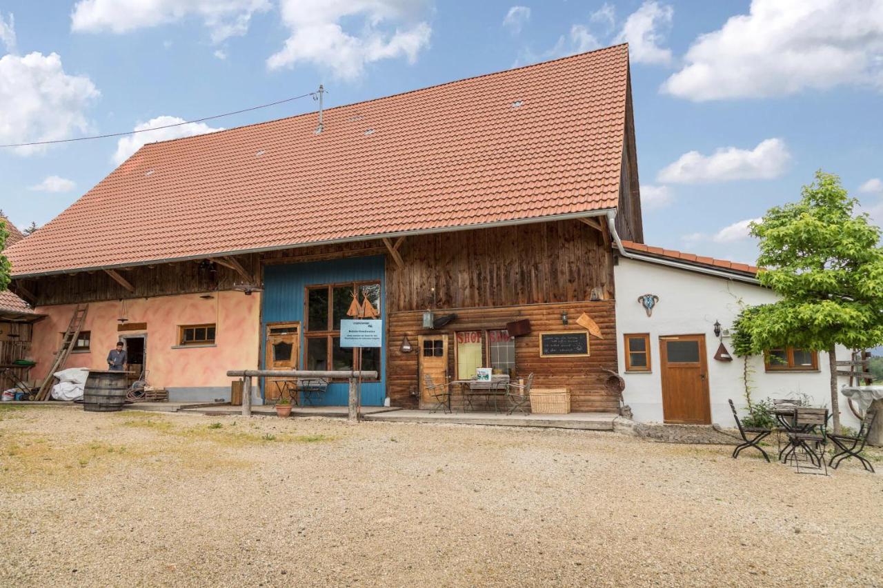 Ferienwohnung Tipihof Sauldorf 외부 사진